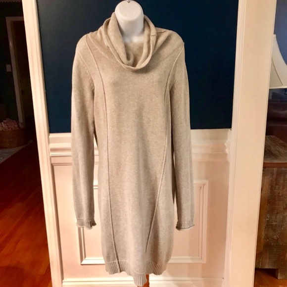 Market & Spruce Gray Sweater Dress Size Large - Picture 1 of 3